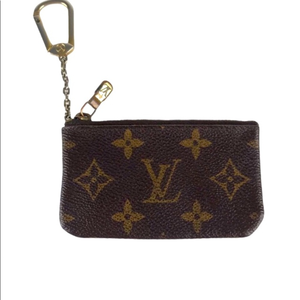 Authentic Louise Vuitton monogram Pochette Cles